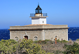 Far de s'Arenella, Port de la Selva